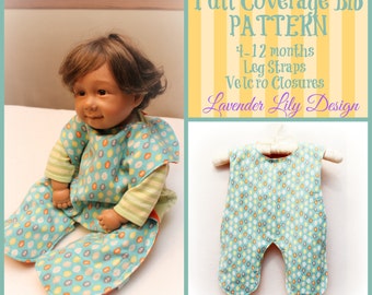 PATTERN - Tutorial - Full Coverage Bib - PDF - Instant Download - Step By Step Instructions