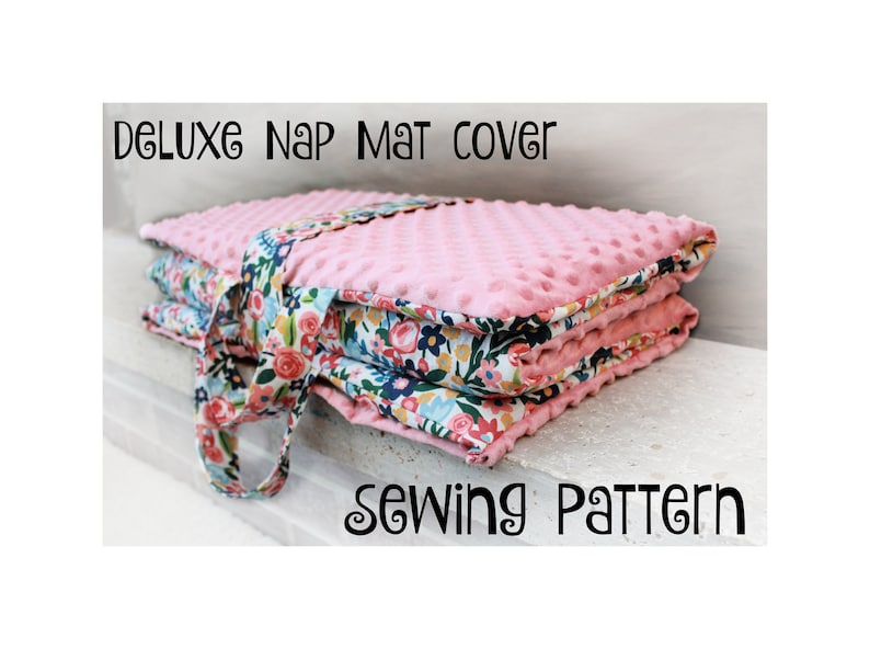 PDF Tutorial Nap Mat Cover With Strap and Handles SEWING Etsy
