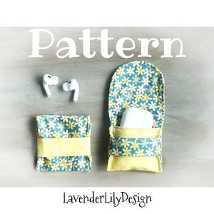 PDF Pattern - Folded Pouch Tutorial/Pattern - Instant Download - Sewing - Air Pod Pouch - Lipstick Pouch - Money Pouch  DIY