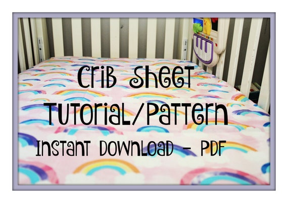 Pack N Play And Crib Sheet Tutorial Instant Pattern All Etsy