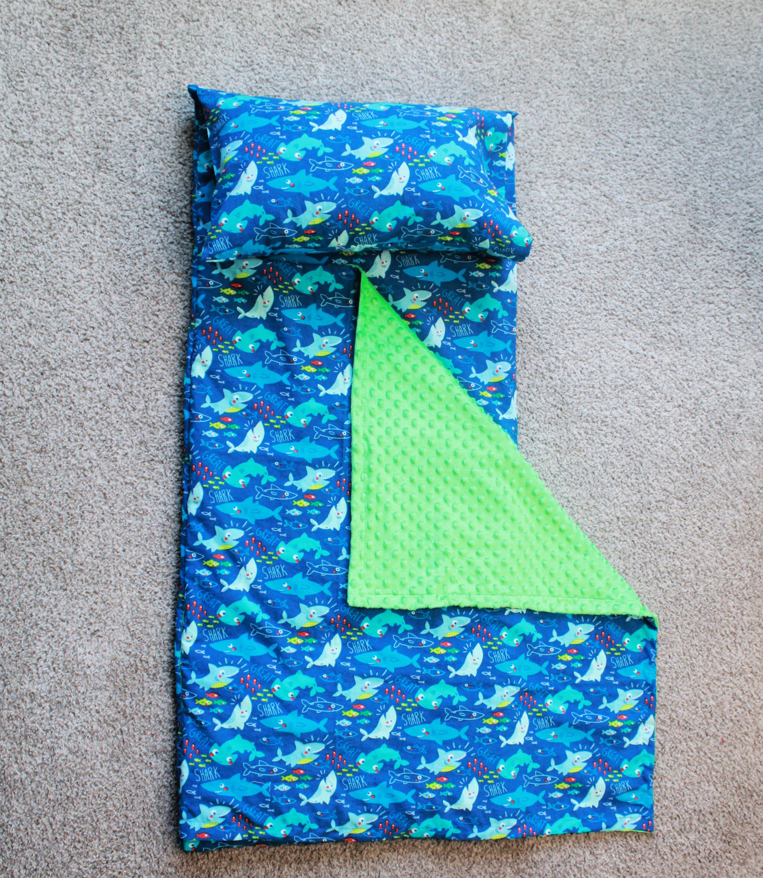 PDF Tutorial + Video Tutorial - Nap Mat Cover With Attached Blanket and ...