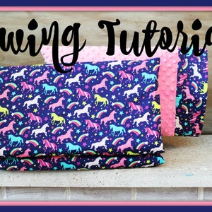 PDF Sewing Tutorial - Nap Mat Cover & Pillowcase Pattern/Tutorial - Instant Download
