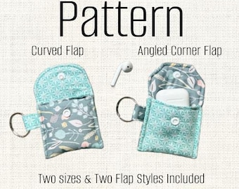 PDF Pattern - Snap Keyring Pouch Tutorial/Pattern - Instant Download - Sewing - Air Pod Pouch - Lipstick Pouch - Money Pouch  DIY
