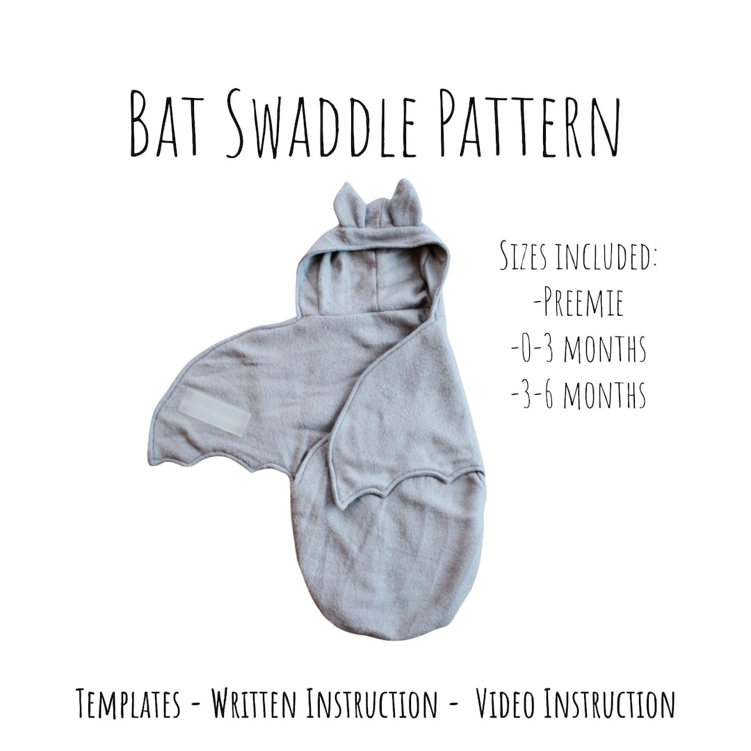 Pattern Tutorial Infant Swaddle Sack Swaddle INSTANT DOWNLOAD 3 Sizes Included preemie Newborn 3