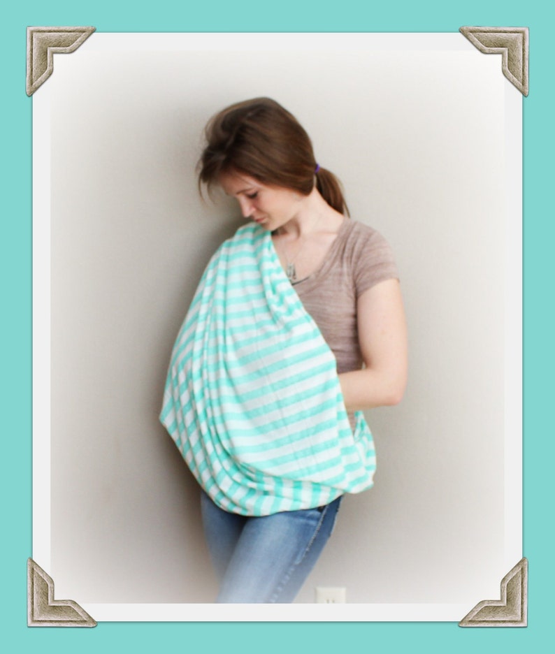 Tutorial Infinity Breastfeeding Scarf Nursing Scarf Etsy