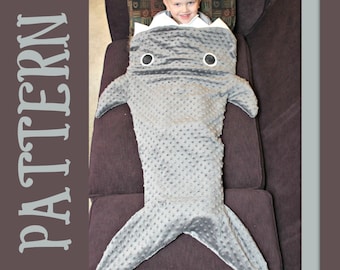PATTERN - Shark Fin Tail - PDF - Instant download -