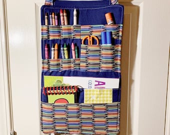 TUTORIAL  - Travel Art-Folio - Crayon/ Coloring Book Holder - Kids Crafts Portfolio - INSTANT DOWNLOAD - Pattern