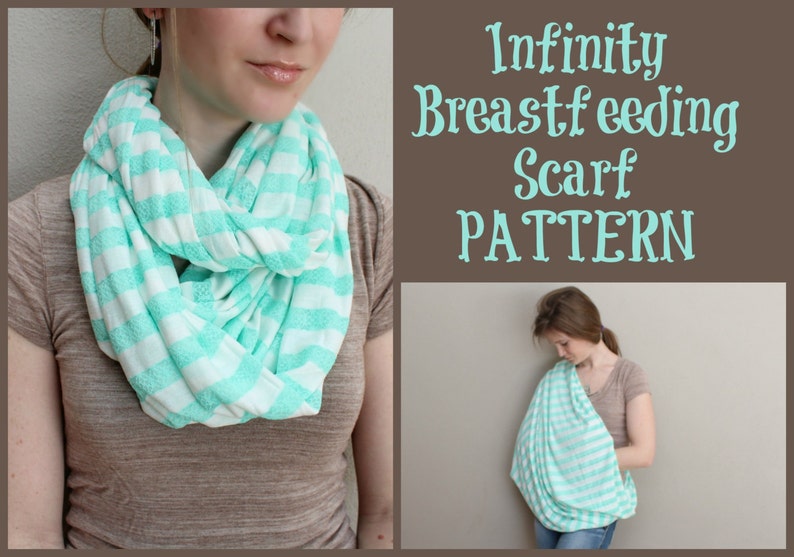 Tutorial Infinity Breastfeeding Scarf Nursing Scarf Etsy