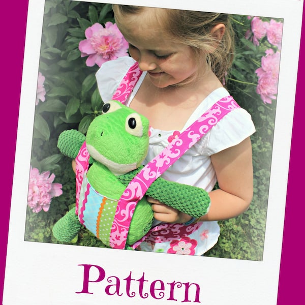 Doll Carrier PDF TUTORIAL/PATTERN - Instant Download