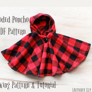 PDF PATTERN/Tutorial DIY-Carseat Poncho - Instant download - Poncho - Toddler - Carseat Poncho - Carseat Canopy
