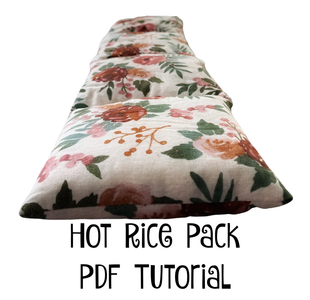 PDF PATTERN Hot/cold Rice Pack Instant Download DIY Hot Pack, Rice Pack, Cold Pack