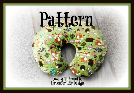 Pattern Tutorial Nursing Pillow Pillowcase Boppy Etsy