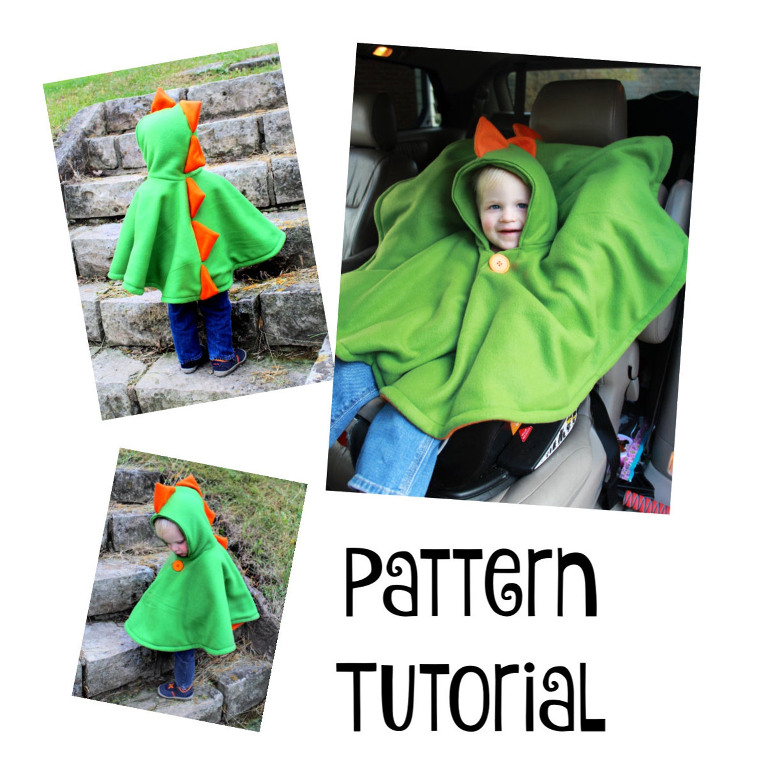 Lightweight Poncho - Dino main image 1
