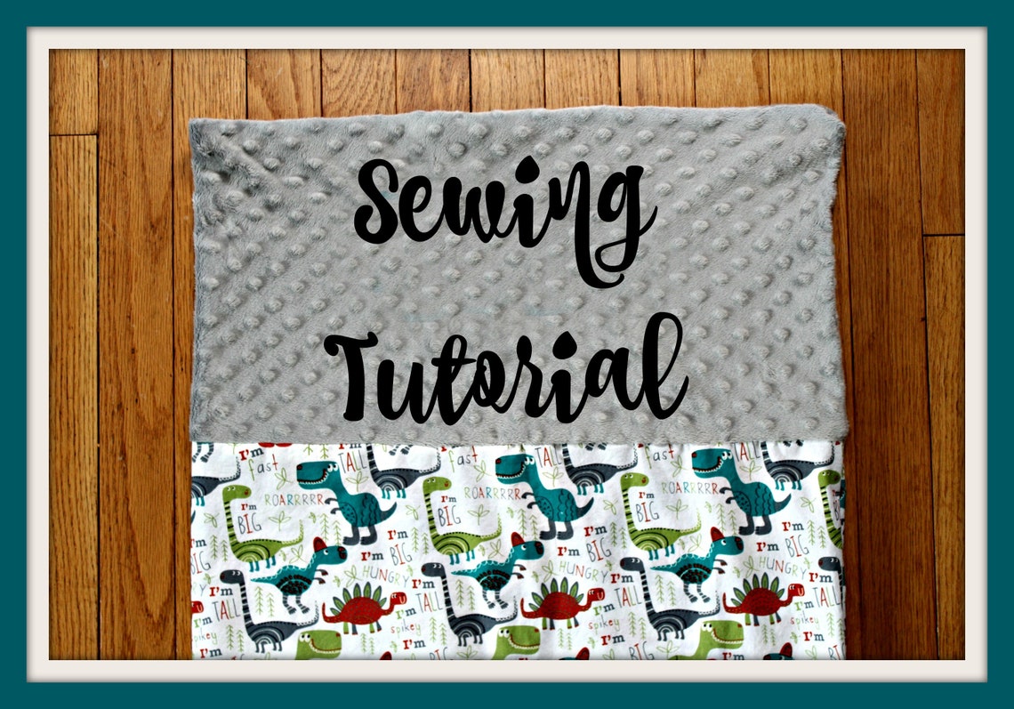 PDF Sewing Tutorial - Nap Mat Cover With Minky Headrest Pattern ...