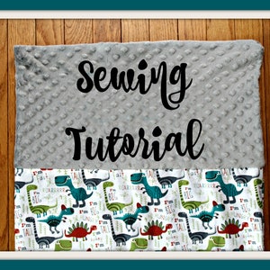 PDF Sewing Tutorial - Nap Mat Cover with Minky Headrest Pattern/Tutorial - Instant Download - NOT A PHYSICAL Item