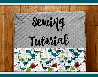 PDF Sewing Tutorial - Nap Mat Cover with Minky Headrest Pattern/Tutorial - Instant Download - NOT A PHYSICAL Item