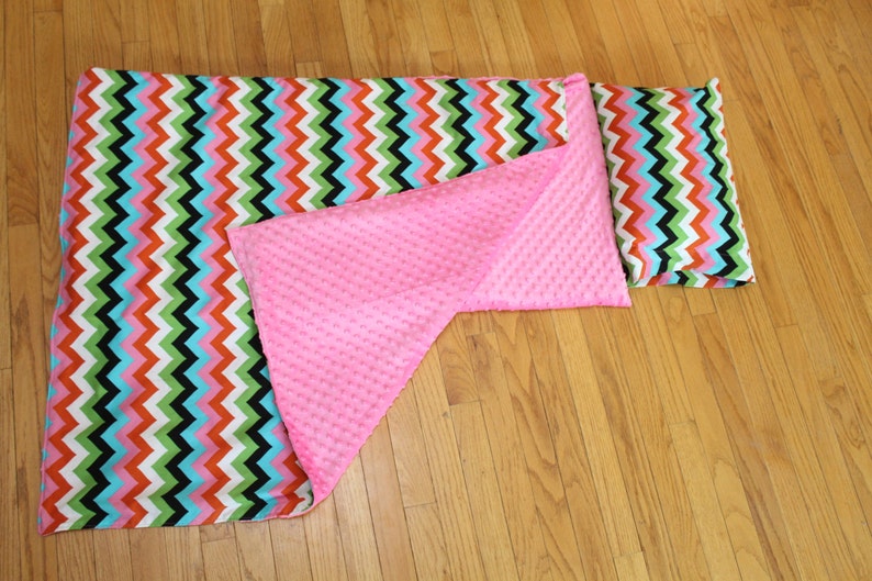 PDF Tutorial Nap Mat Cover With Attached Blanket and Pillow Etsy