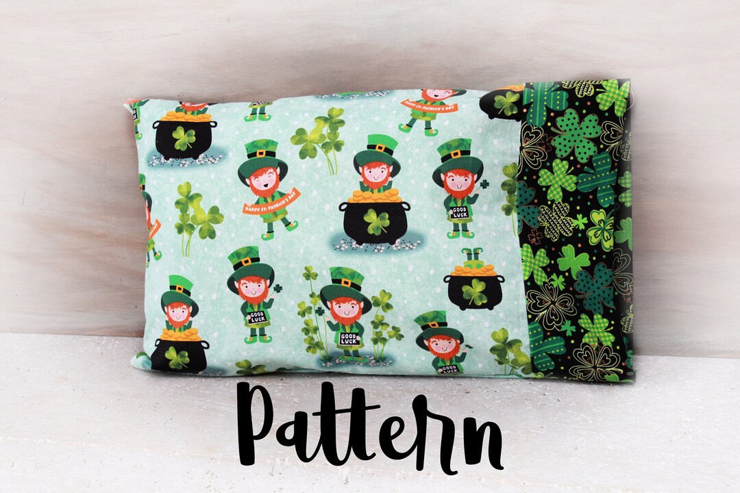 Sewing PDF Tutorial burrito Pillowcase 4 Sizes Included travel