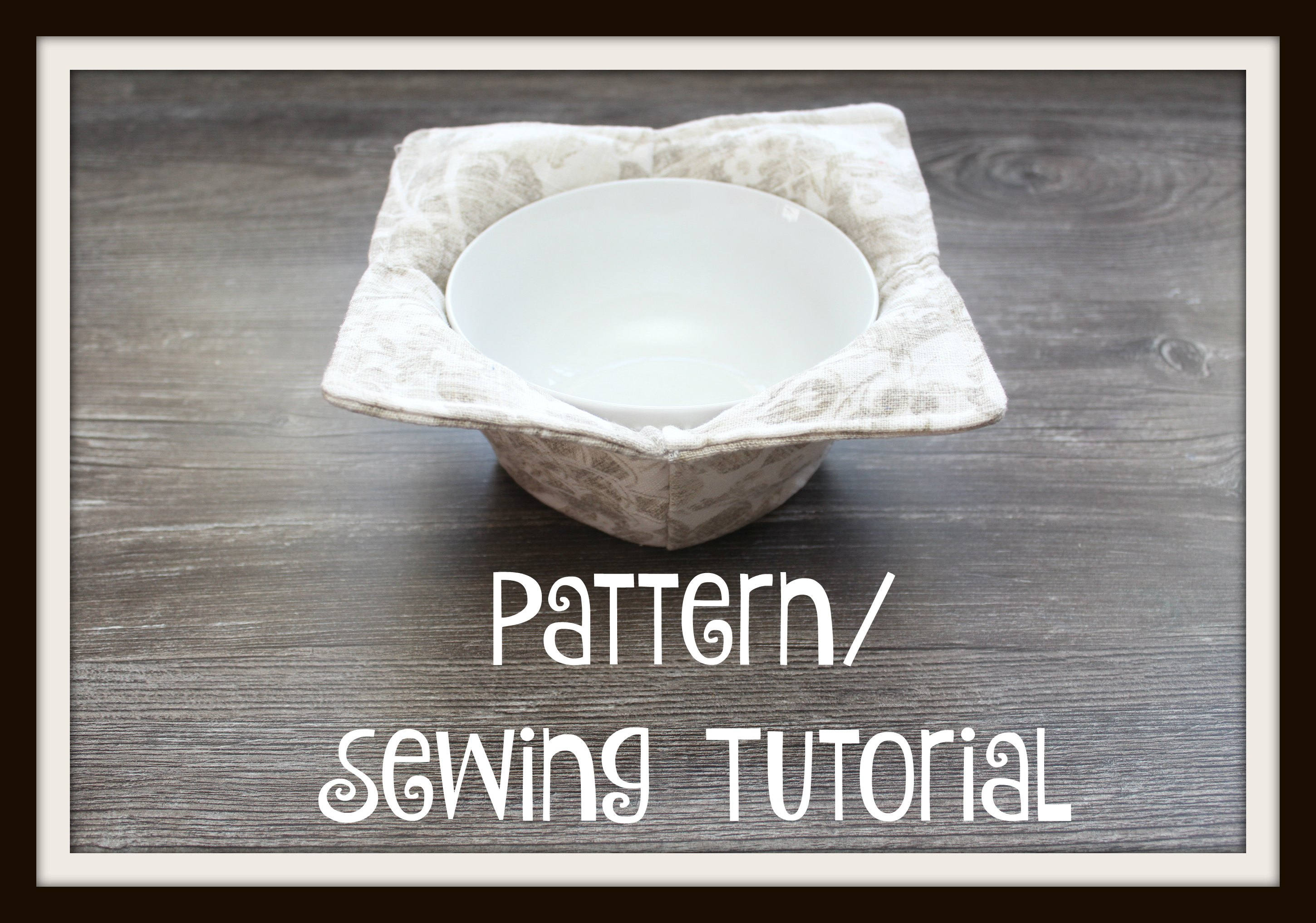 Hot Pad for Bowl PDF Tutorial/pattern Instant Download. Hot Pad for