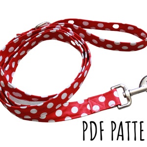 Pet Leash PDF PATTERN/Tutorial - Instant Download - DIY - Cat/Dog Leash - Multiple Lengths/Widths included
