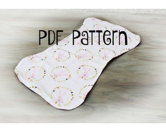 PATTERN - Tutorial - Baby Burp Cloths- Instant Download - Step By Step Instructions
