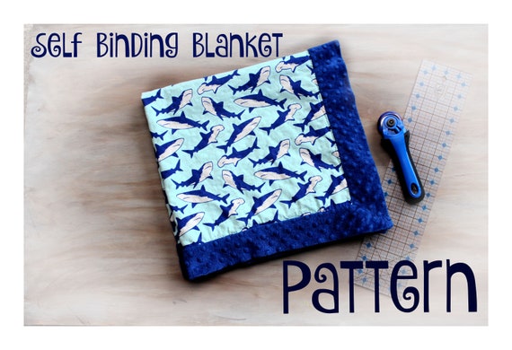 How to Sew/Apply/Attach Baby Blanket Binding - Blanket Binding