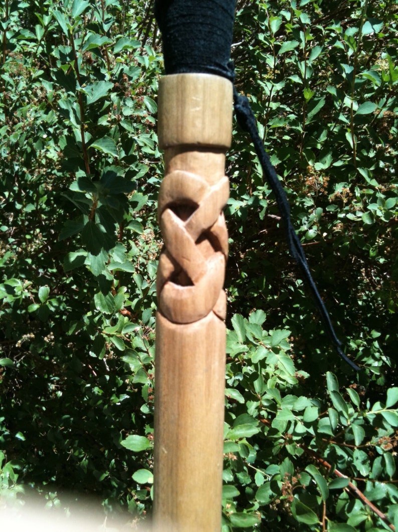 Celtic Knot Walking Stick Etsy
