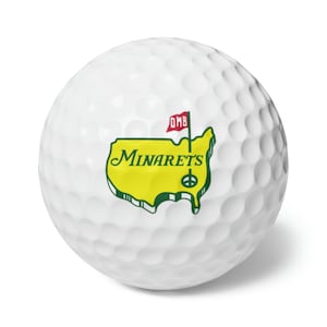 A band unlike and other Golf Balls, 6pcs