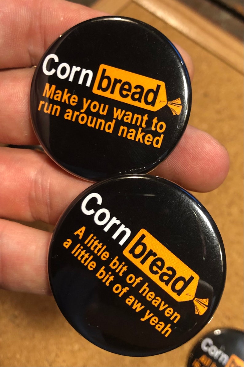 Corn Bread 1.75 Button image 3