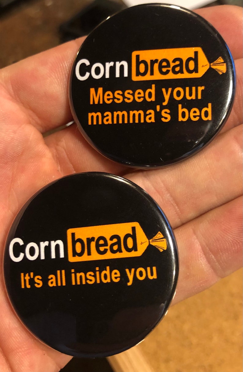 Corn Bread 1.75 Button image 4