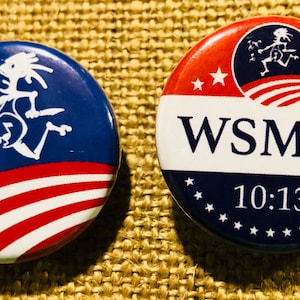 Widespread Panic Campaign Buttons or Magnets 1.25&quot;