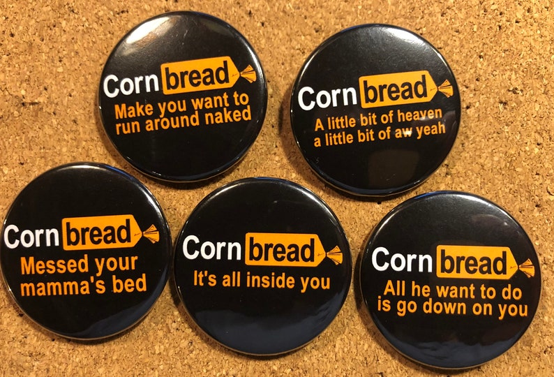 Corn Bread 1.75 Button image 1