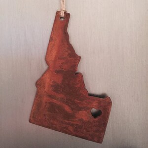 Idaho Metal Ornament or Magnet - FREE SHIPPING