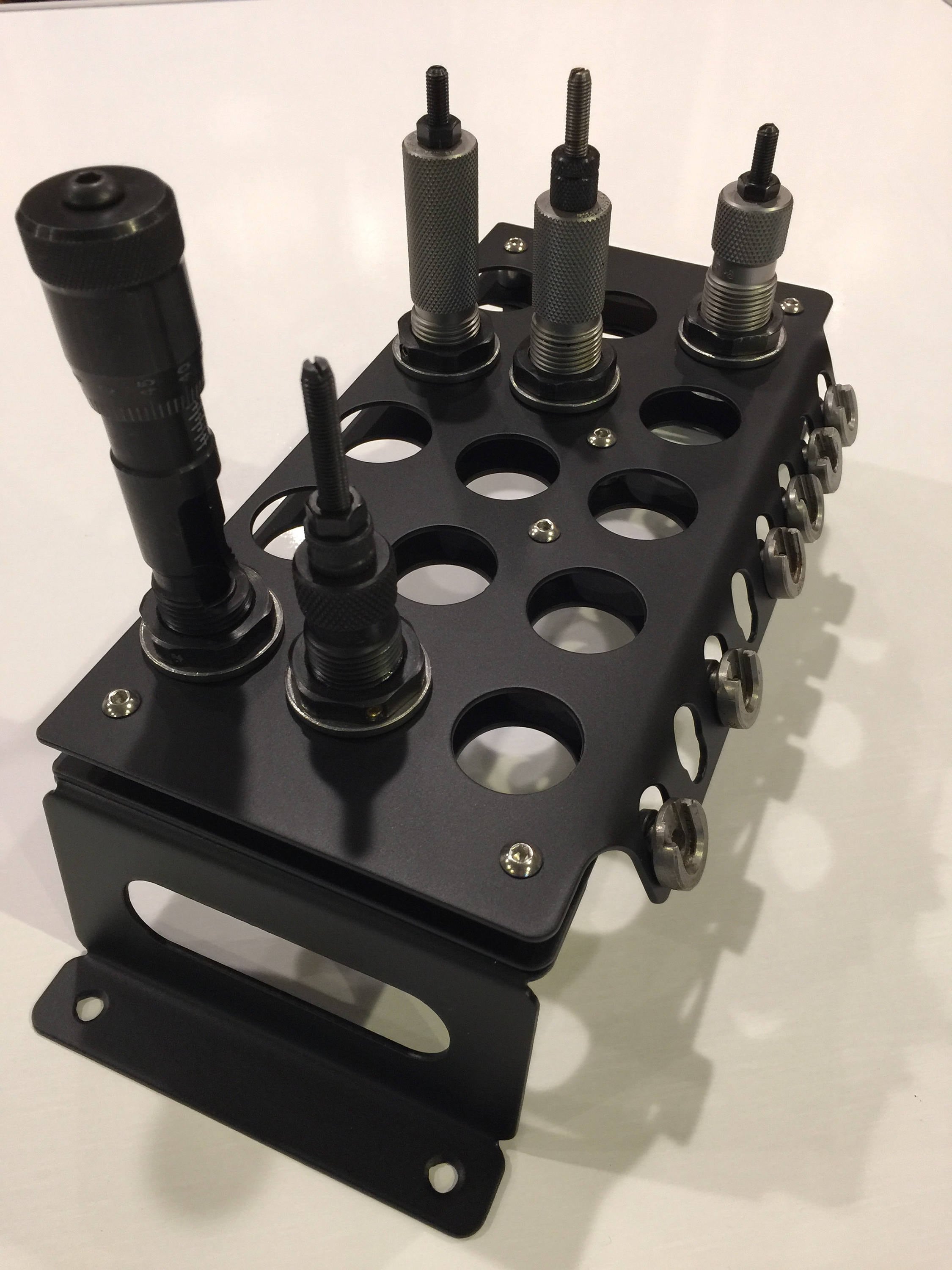 Hornady Lock N Load Reloading Die Shell Holder Rack Die Storage RCBS