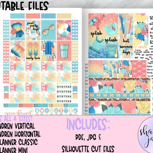 Mini Happy Planner MAY Stickers Kit Printable May Monthly | Etsy