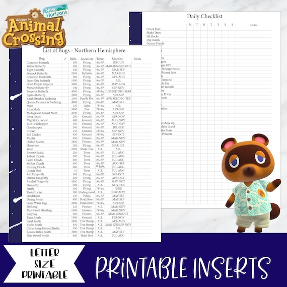 Animal Crossing Day 1 Checklist