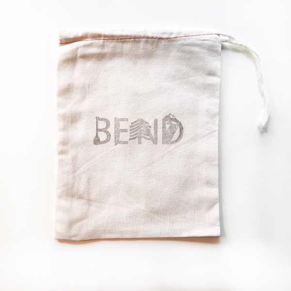 Bend Oregon Letters BAG ONLY for Wedding Welcome Bag or Party Favor