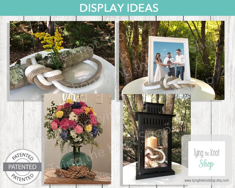 Tying the Knot Wedding Ceremony Kit Infinity Knot Nautical ...