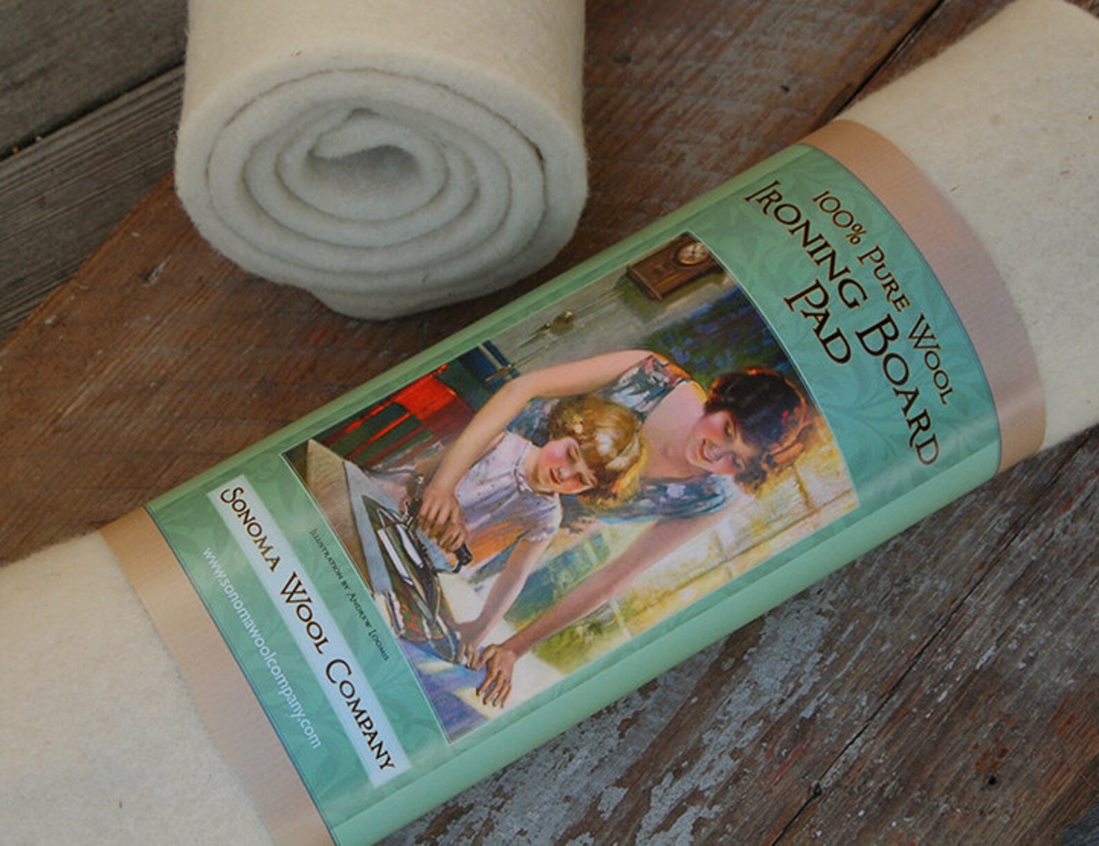 Wool Ironing Board Pad Etsy