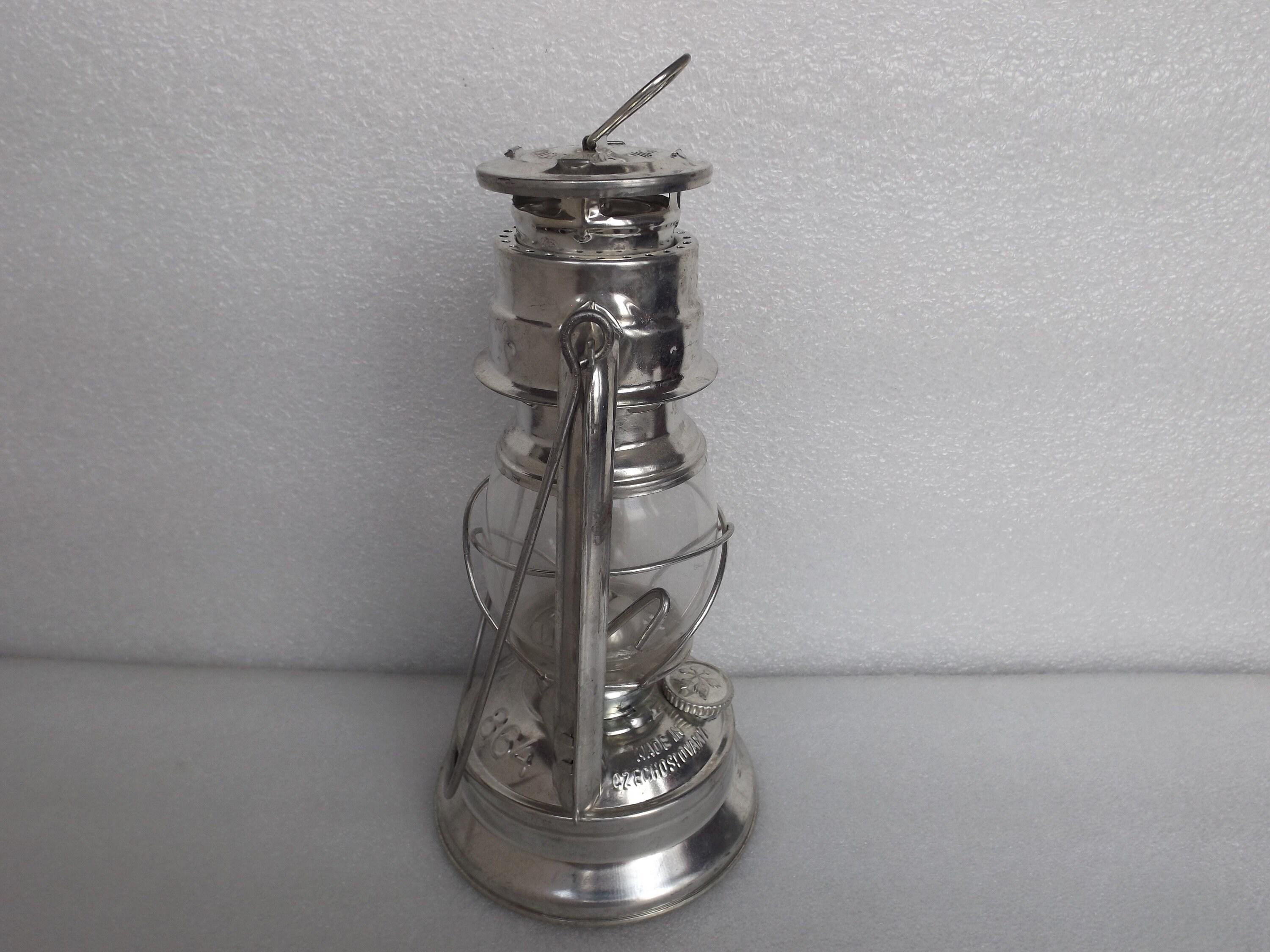 ヴィンテージランプ Meva 864 、鉄道灯油パラフィンランタンハリケーン