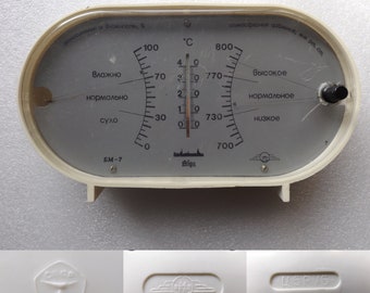 Vintage Weather Station USSR , Free Worldwide Shipping