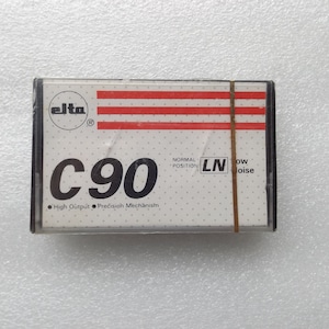C-60 Elta Rare vintage audio cassette blank tape sealed  Made in W. Germany , New , Factory Sealed , Free Worldwide Shipping