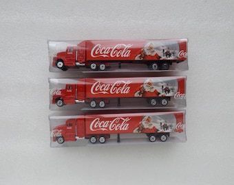 3psc x Coca-Cola Christmas Truck , NEW , Original Box