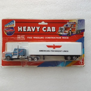 Vintage American President Lines Model Truck Heavy Cab , New In Box , FREE SHIPPING
