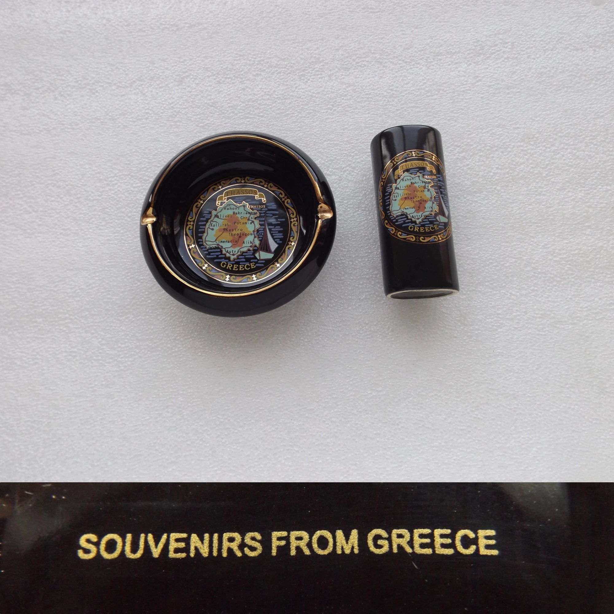 Greek 24k Ashtray - Etsy