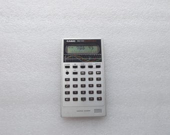 Rare Vintage Casio Calculator BQ-1100 With Case Made in Japan