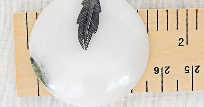gunmetal bail Necklace white stone pendant STONE NECKLACE white necklace antique silver toggle gunmetal bail stone jewelry 0352