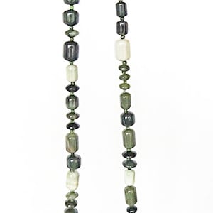 IMPERIAL JASPER, jasper necklace, jasper jewelry, gemstone necklace,gemstone jewelry, green jasper, unique, dramatic,very high grade - 0892G