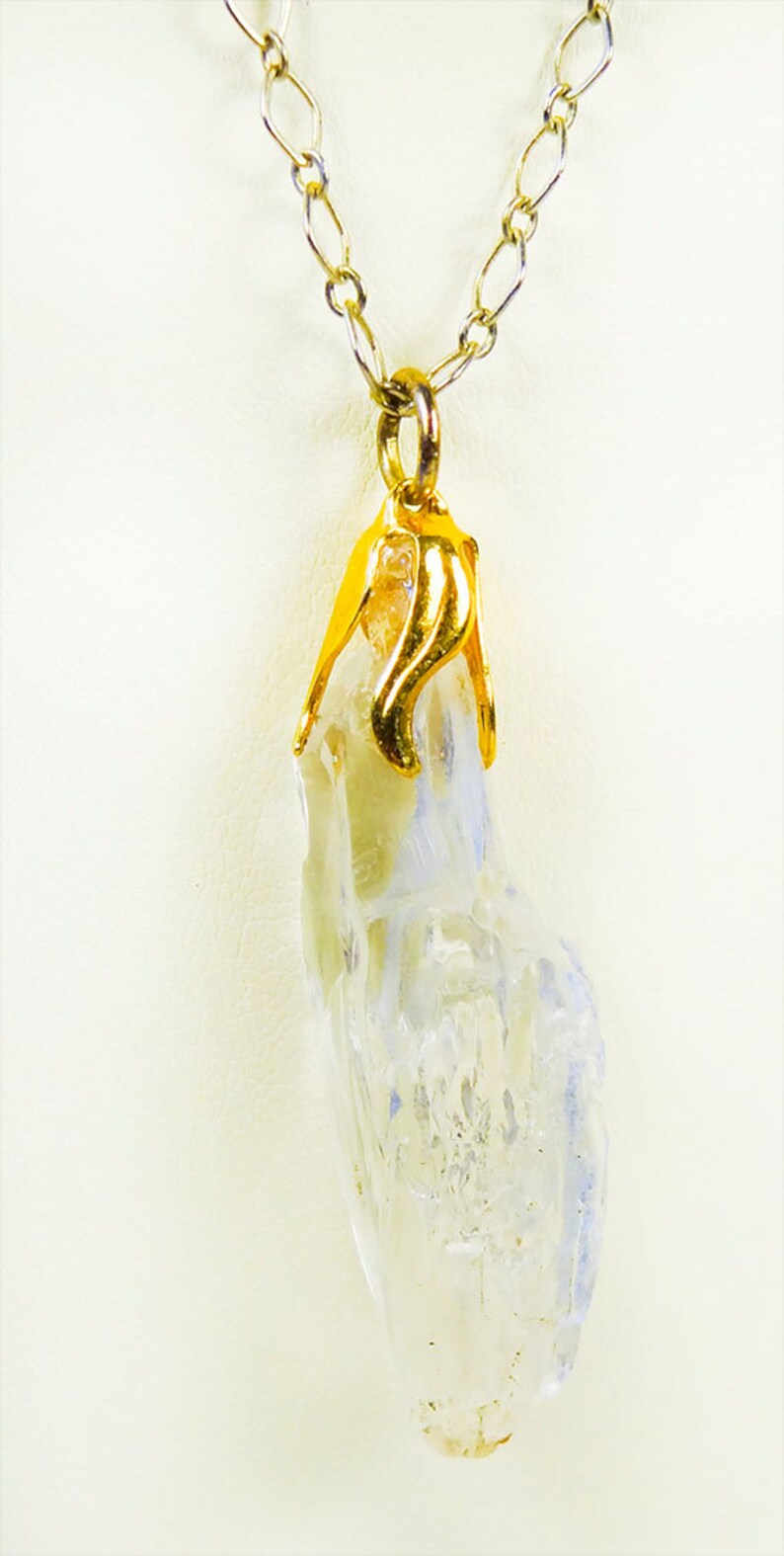 Necklace Crystal Necklace Quartz Necklace Crystal Jewelry Etsy