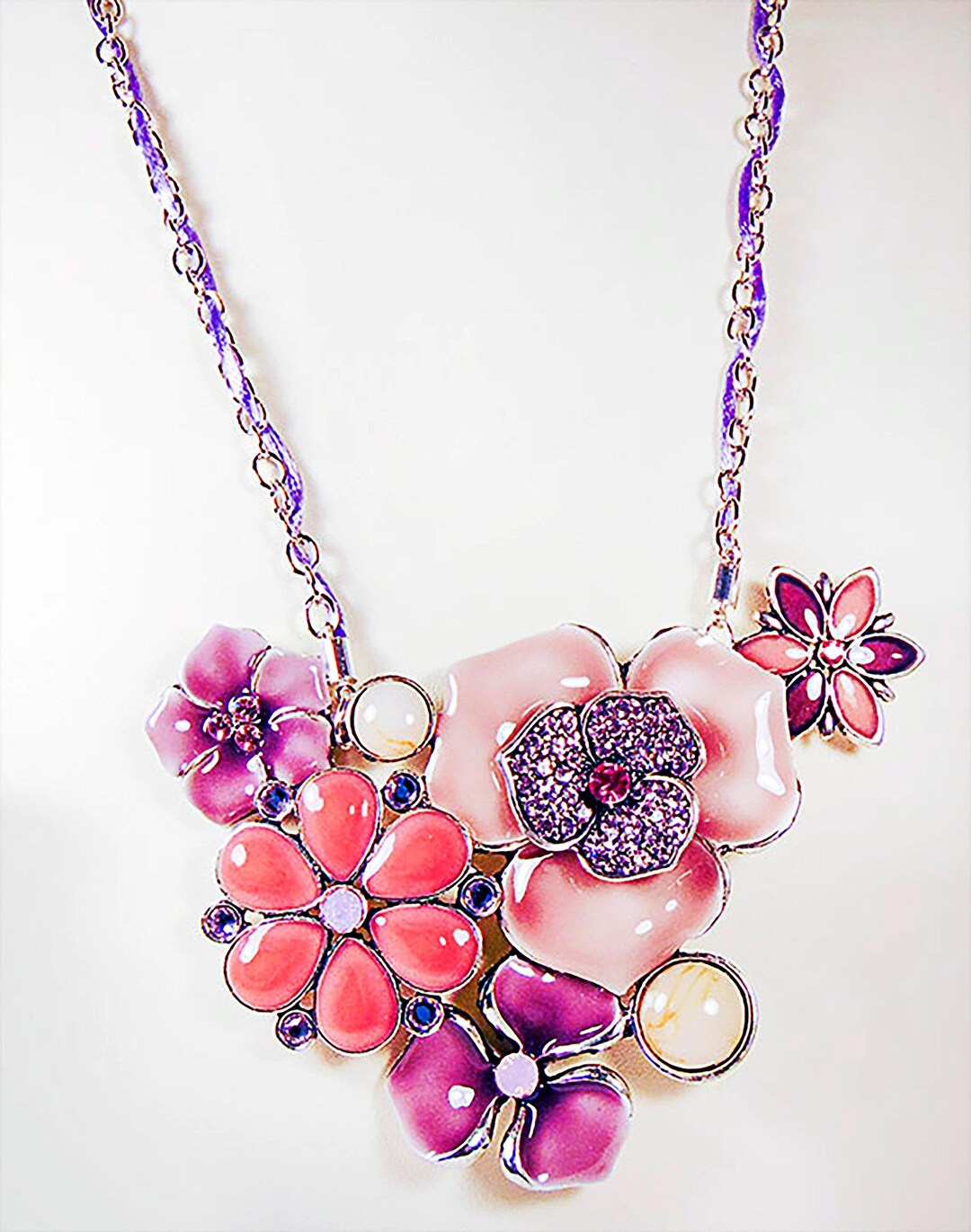 Phil Mauve Necklace main image 1